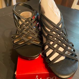 Black sandals